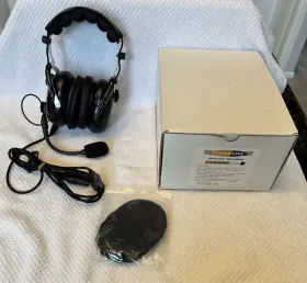 Fl-hs-60b Flight Line Aviation Headset By Line. Brand New In Original Box