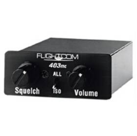 Flightcom 101-0263-10 New 403mc Voice Activated Panel Mount Intercom