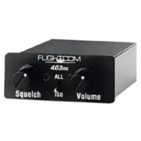 101-0263-10 Flightcom New 403mc Voice Activated Panel Mount Intercom