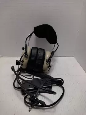 5965-01-521-3223 Flightcom E-13 Anr Military Headset With Case And Manuel