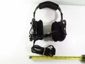 A-7a.1 Flightcom Ga Pilots Communication Headset With Sonetics Mic