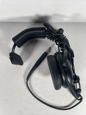 Flightcom Fh703 Classic Aviation Headset Black Model
