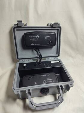 Flightcom Fl8p1f Fl-501pf And Fl-504 Wireless Intercom System In Pelican Case