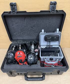 Flightcom Fl913 Wireless Pushback Aviation Headset Ground Communication Comhub