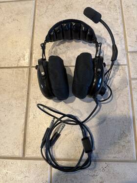 Flightcom V50sp Aviation Headset Stereo