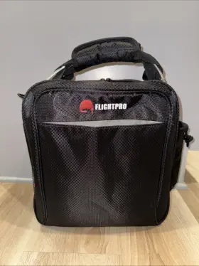 Flightpro 695845038518 Techsierra Pilot Bag Aviation Flight For General Pilots Black