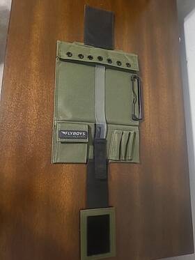 Flyboys Fb1316-blk Classic Pilot Kneeboard - Green