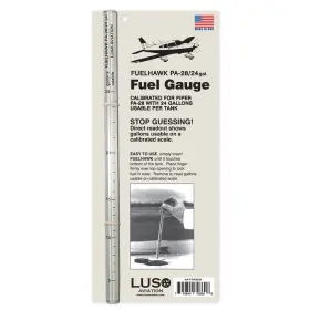 Mjar-p28 Fuelstik Fuelhawk Fuel Gauge - Piper Pa-28 / 24 Gallon