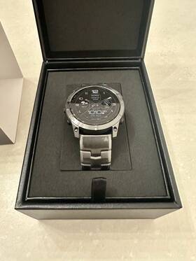 Garmin 010-02804-80 D2 Mach 1 Pro 51mm Aviator Smartwatch With Vented Titanium