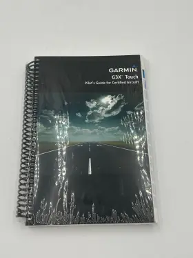 190-02472-00 Garmin International G3x Touch Certified Pilots Guide