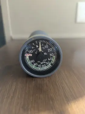 8dj81wag General Electric Indicator Electrical Tachometer