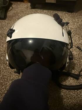 Gentex 8475-01-408-7380 Sph-5 Helicopter Flight Helmet Civilian