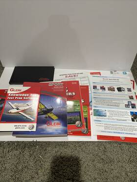 Gleim 612409981233 Sport Pilot Kit With Online Test Prep - 2015 Incomplete