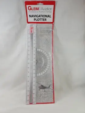 Gleim 781581942675 Navigational Plotter Sectional/world Aeronautical Terminal Area Chart