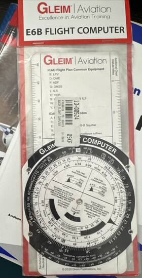 Gleim 781581942682 E6b Flight Planning Computer Free Shipping