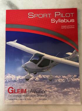Gleim 781581949506 Sport Pilot Syllabus - 3rd Edition