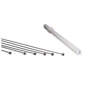 Hardware K30b18 Safety Cable And Ferrule Kit - 18 Inches 321 Cres