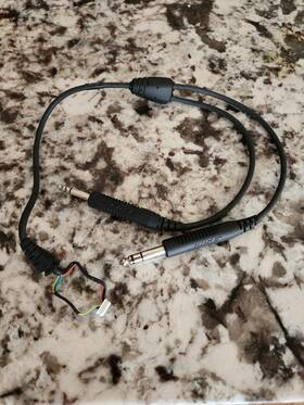 Hobbsflyer.com Hfa102-a20 Oem Bose A20 Ga Twin Plug Cable For Aviation Headset