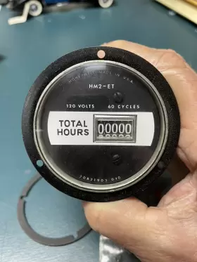 Hm2-et Honeywell Vintage Aviation Hours Meter 120v 60hz