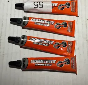 83314 Itw Dykem Inch Cross Check Torque Seal Orange Tamper-proof Indicator Paste - 4pk