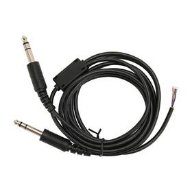 Jectse Jectsei3q8egvn5r Aviation Headset Replacement Cable 6.6ft With Dual Ga Plug Pvc