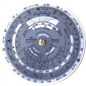 Jeppesen 10001294-000 The 6 Inch Cr3 Computer - Perfect Size For Solving Necessary Calculations