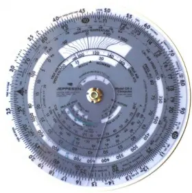 10001294-000 Jeppesen The 6 Inch Cr3 Computer - Perfect Size For Solving Necessary Calculations