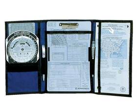 Jeppesen 10001306-000 Comb Kneeboard/clipboard - #10001306-000 Vfr Tro-fold Kneeboard