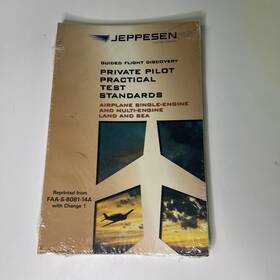 Jeppesen 10001390-02 Private Pilot Faa Practical Test Study Guide Book - 10001390-002 New