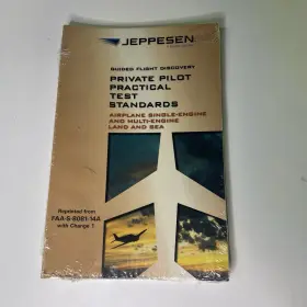 10001390-002 Jeppesen 10001390-02 Private Pilot Faa Practical Test Study Guide Book - New