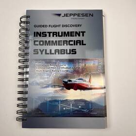 Jeppesen 10001785-005 Instrument / Commercial Syllabus 5th Edition Airplane Flight Flying