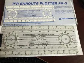 10009534 Jeppesen Pv-5 Ifr Enroute Plotter