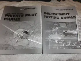 10692813-001 Jeppesen Private Pilot And Instrument Rating Exam Booklets Pb 2018 2021 Books