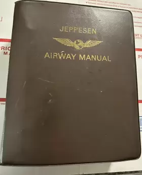 10001085 Jeppesen Am621126 Brand New 7 Ring 2 Inch Superior Plastic Airway Binder P/n Extra