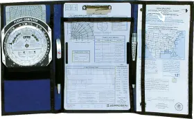 Jep1019 Jeppesen Vfr Trifold Kneeboard