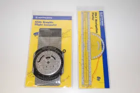 Js514105 Jeppesen New Factory Sealed Slide Graphic Flight Computer And Navigation Plotter