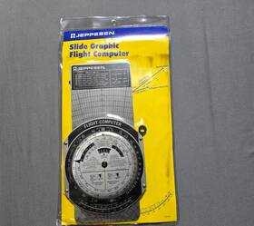 Jeppesen Jss14105 Sanderson E-6b Metal Student Slide Graphic Flight Computer. Wize Wheel
