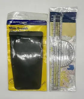 Mu514200b Jeppesen Slide Graphic Computer Manual And Pn1 Navigation Plotter
