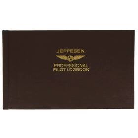 Jeppesen Sanderson 10001795-006 New Professional Pilot Logbook Js506050 Premium 256-pages