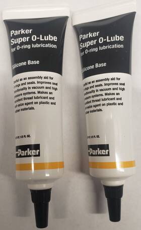 Jeppesen Slube884-.50 Parker 884 Super Lube O-lube Silicone Lubricant - Slube 884-.50 .5 Oz 2 Pack