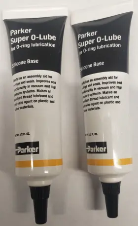Slube884-.50 Jeppesen Parker 884 Super Lube O-lube Silicone Lubricant - Slube 884-.50 .5 Oz 2 Pack