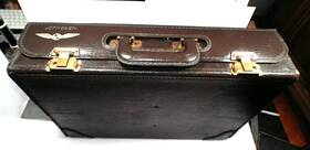 Jepsen Fc-102 Aviator-airmans Flight Case Mod. Fc 102 Genuine Cowhide