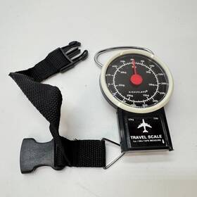 Kikkerland Design Tt08 Mechanical Luggage Travel Scale 3ft Tape Measure 77lb