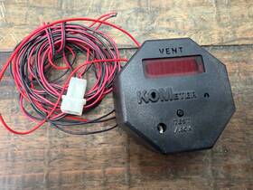 Kometer Tso-c48 Vintage Aircraft Carbon Monoxide Detector Co Rare
