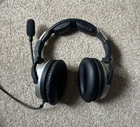 100015864 Lightspeed Aviation Zulu 3 Anr Headset Dual Ga Plug Bluetooth Read
