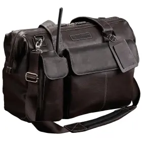 4112 Lightspeed 781155437063 Aviation - The Gann Leather Flight Bag