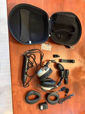 Lightspeed 808014307 Anr Aviation Headset With Bluetooth Light Speed Delta Zulu