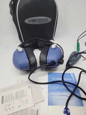 Thirty3g Lightspeed Aviation 30 Thirty 3g Anr Headset Ga Some Damage