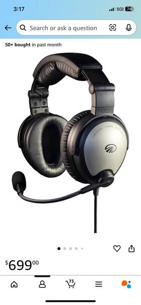 Lightspeed B003vsarxi Aviation Sierra Anr Headset