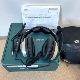 Zulu-3 Lightspeed Zulu 3 Single U174 Helicopter Plug Bluetooth Anr Headset